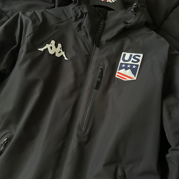 Kappa Black Jacket US Ski Team - Picture 1 of 8